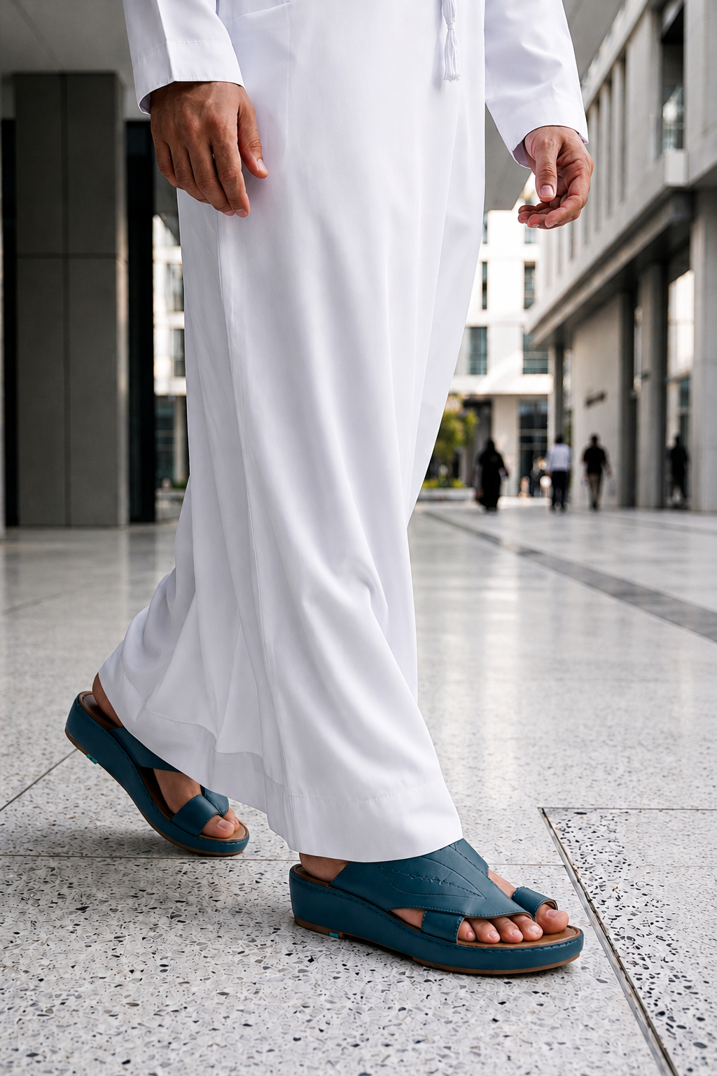 Khaleeji inspired sandal|Safeeha Sandals designed with premium cow leather|Khaleeji inspired sandal