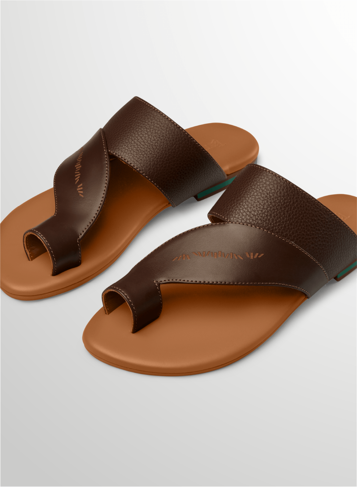 Tamashee Talaheeq Sandals modern leather flat sandals|Tamashee A'ameda Sandals trendy flat sandals for summer|Story of |Tamashee A'ameda Sandals summer ready Arabic sandals|Detail of |Tamashee A'ameda Sandals light leather sandals for UAE|Tamashee A'ameda