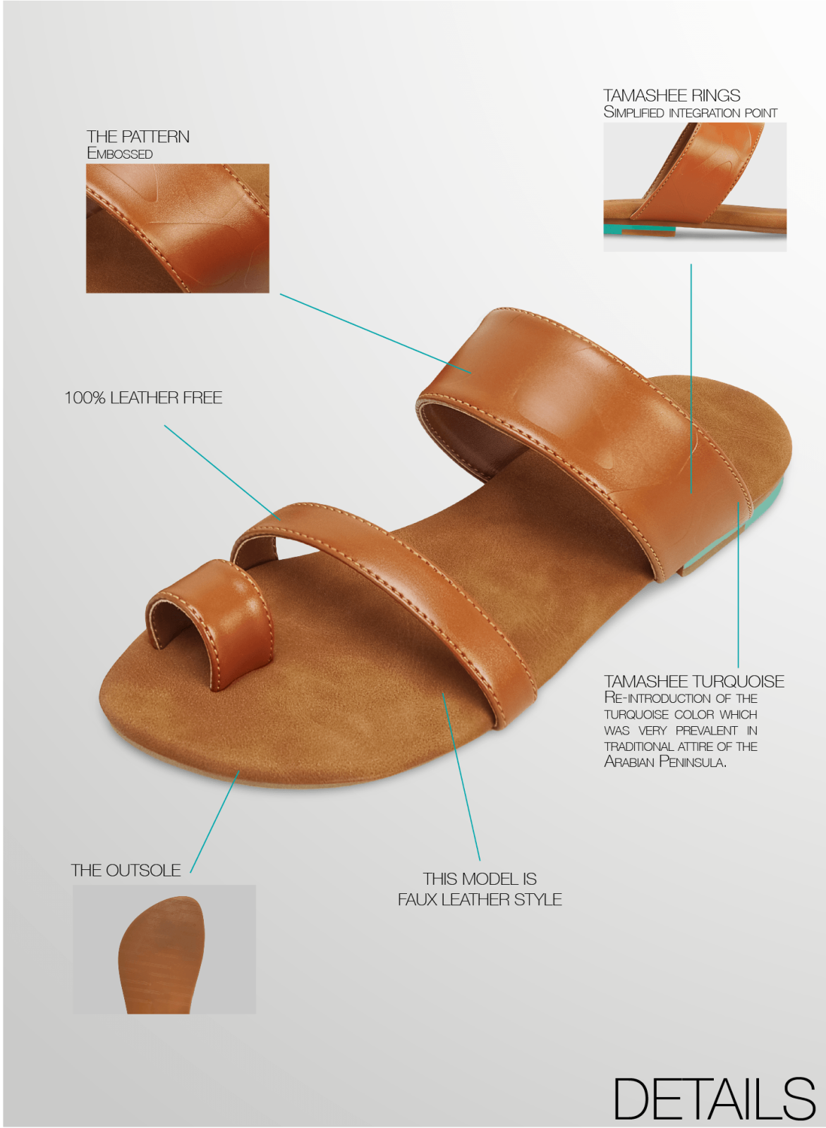 T'een|Story of women sandals comfortable flat sandals design|Detail image of women sandals comfortable design|T'een |T'een |T'een