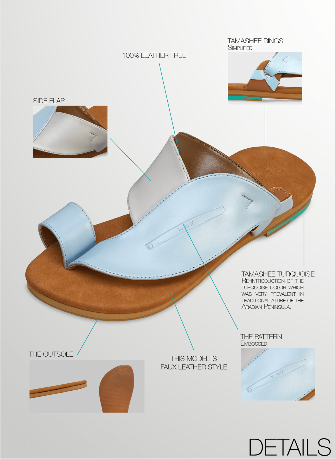 Madheeq authentic Arabic sandals|Madheeq Tamashee flat leather sandals|Details Images of Tamashee casual leather sandals|صندل جلدي أنيق من تماشي تصميم عصري مريح عرض مميز الآن حصري جد|Arabic sandals classic men|Story of Madheeq high quality men sandals