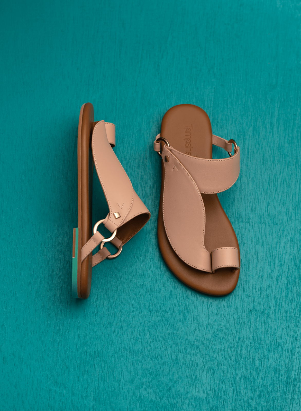 Tamashee leather sandals Natural women|Tamashee Natural Sandals elegant leather design for women|Tamashee Talaheeq elegant women sandals|Detail of Natural sandals premium women sandals|Tamashee Natural elegant women sandals|Women sandals Natural comfortab