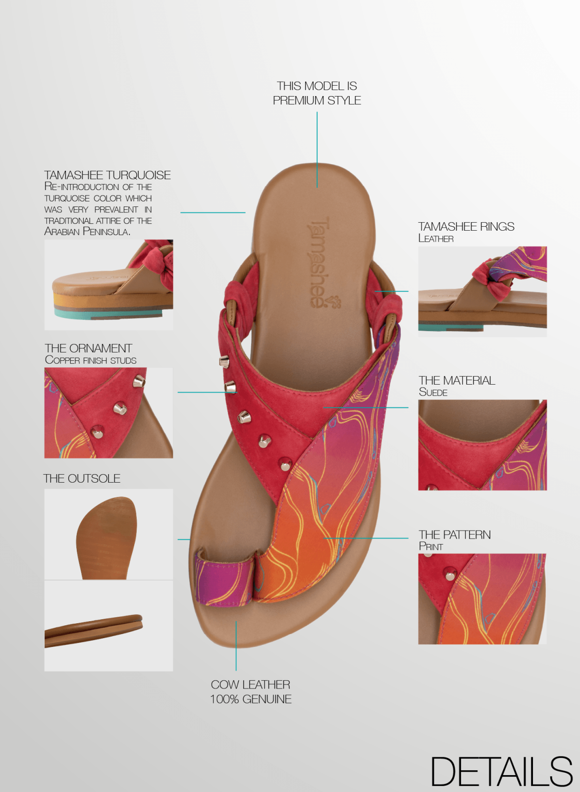 Bronze Sandals Arabic sandals for women premium leather style|Bronze Sandals Arabic sandals women elegant leather design|Story of Bronze Sandals leather sandals for women premium comfort|Bronze Sandals women sandals stylish flat sandals fashion|Detail of 