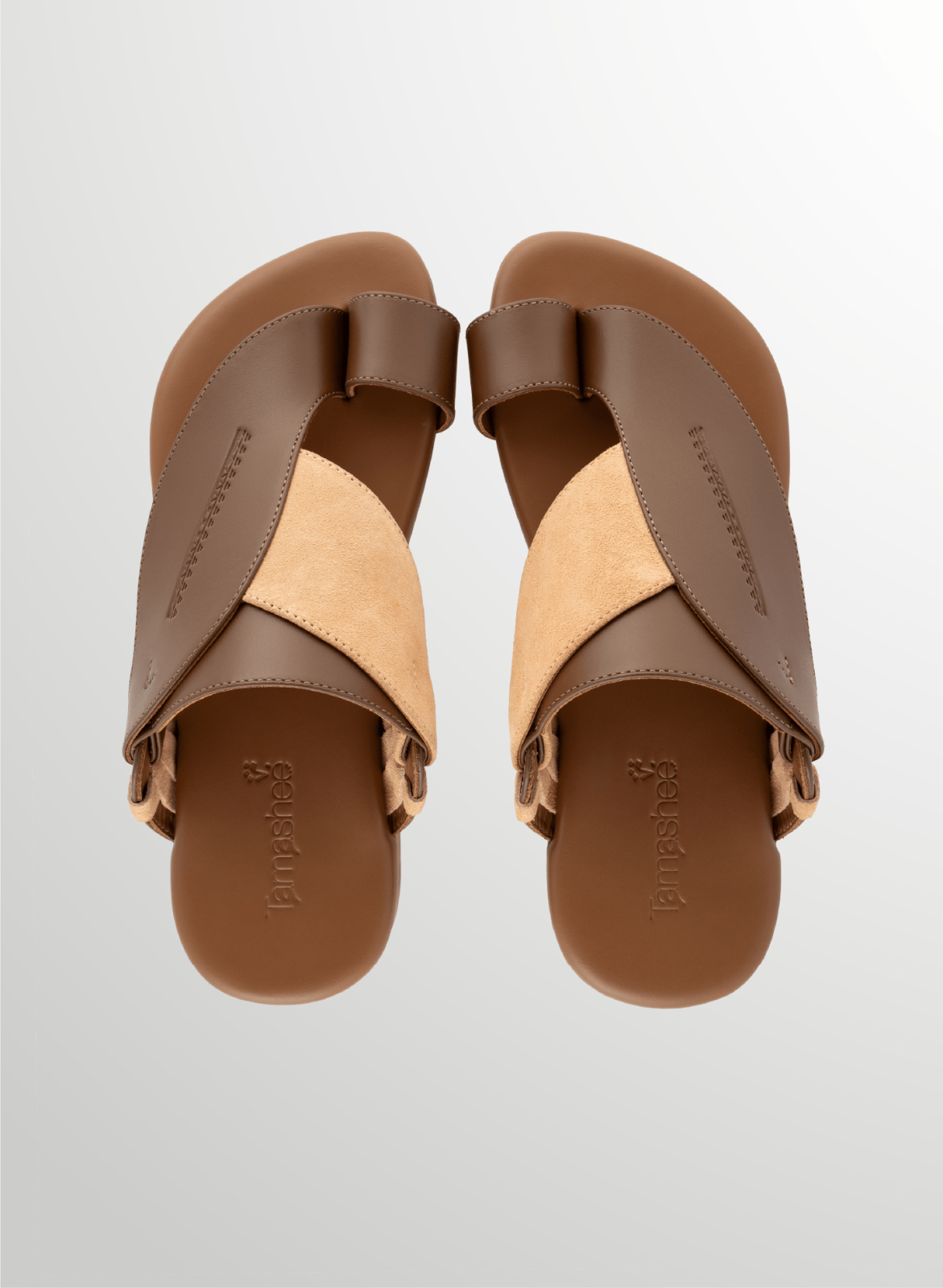 Gerab Arabic Sandals For Men At Tamashee|صندل أنيق للرجال بخامة متينة وتصميم عملي|Gerab Arabic Sandals for men at Tamashee|Side View of Arabic Sandals for Men|Front View of Gerab Leather sandals for men|Detail Information With image About Cow Leather Sand