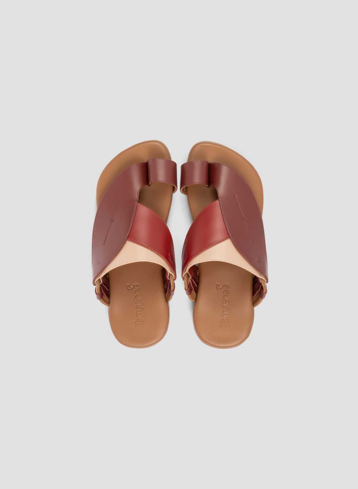 Side view of Leather Ring of Salis Sandals|Man Wearing Tamashee Arabic Sandals|Classic Salis Tamashee Arabic Sandals for men Style|Side view of Classic Tamashee Arabic Man Sandals|Upper view of Traditional Sandals|Detail Over view of Traditional Salis San