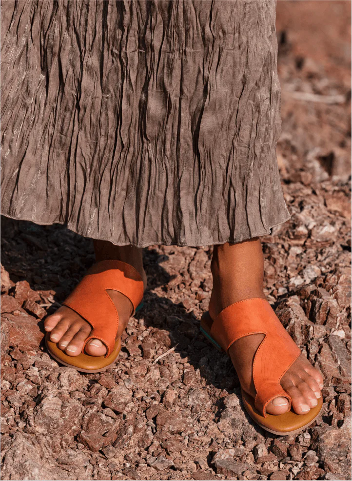 Medkhan stylish Arabic flat sandals
