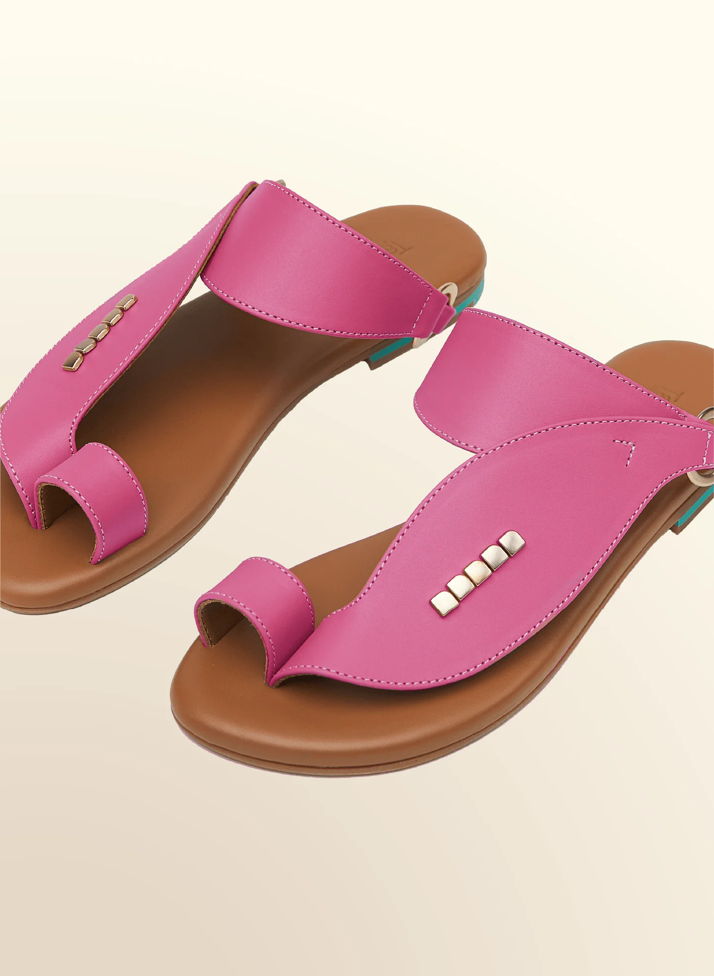 Wardi sandals for women leather flat sandals