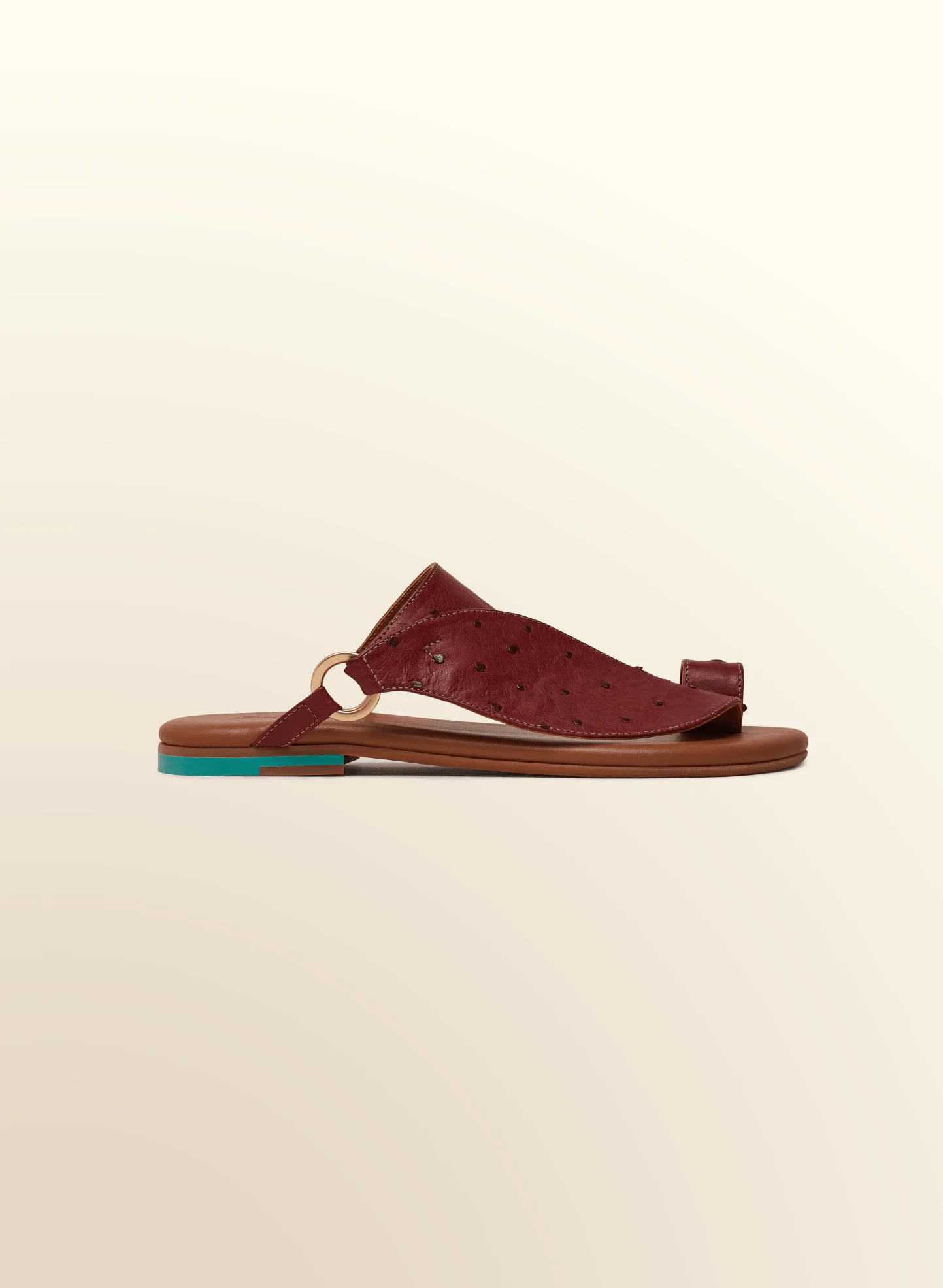 Traditional Rabda flat sandals casual wear