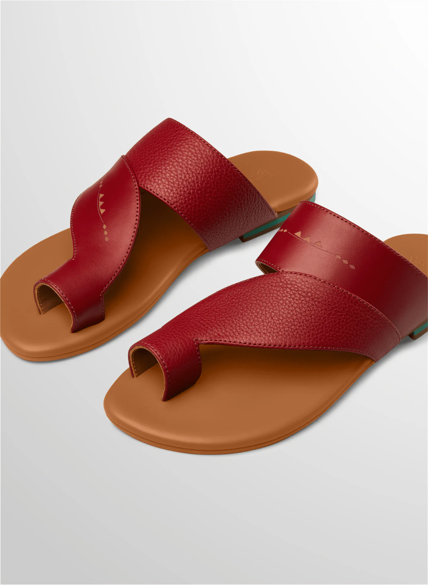 Tamashee Qala'a Sandals light flat Arabic sandals