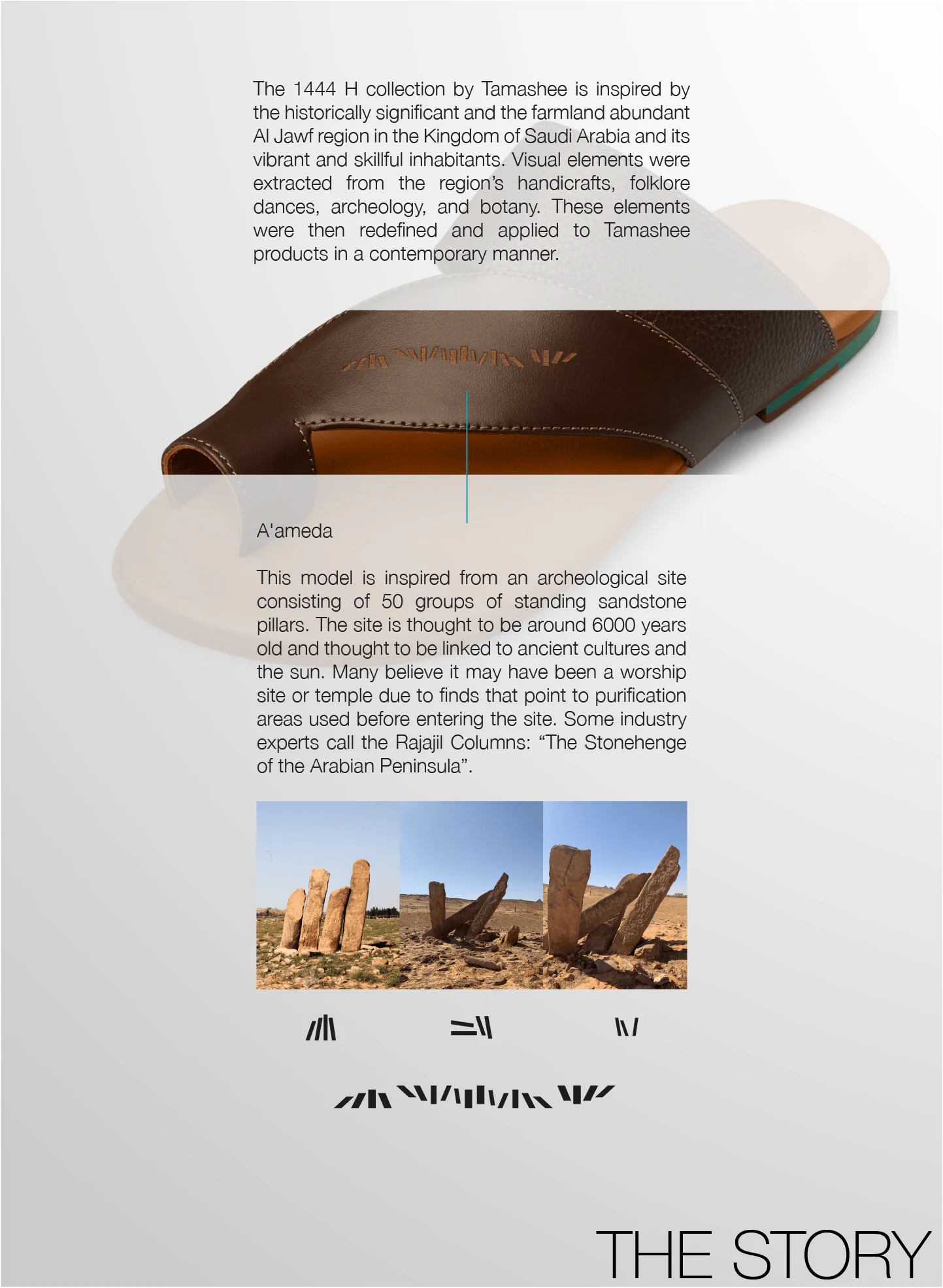 Story of soft leather sandals for women