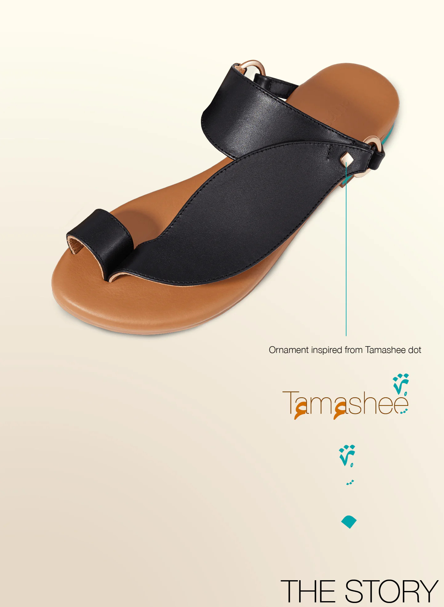 Tamashee leather sandals Black women