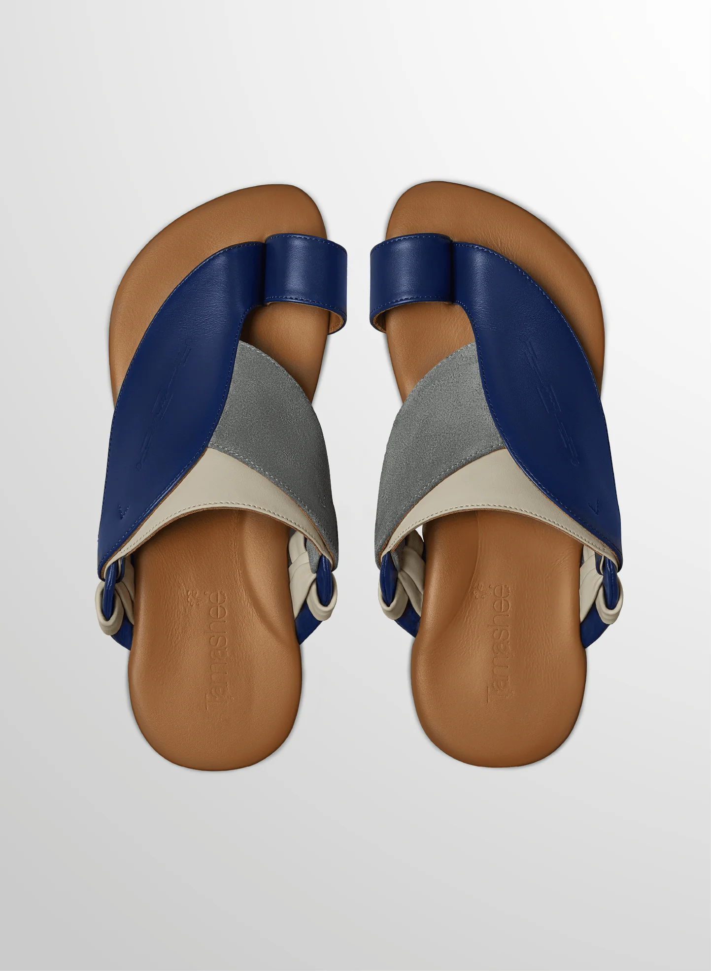 Tamashee Jahag premium cow leather sandals for UAE weather