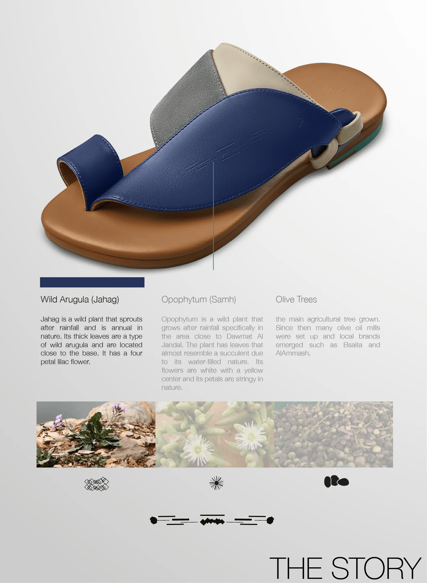 Story of modern mens sandals with soft leather