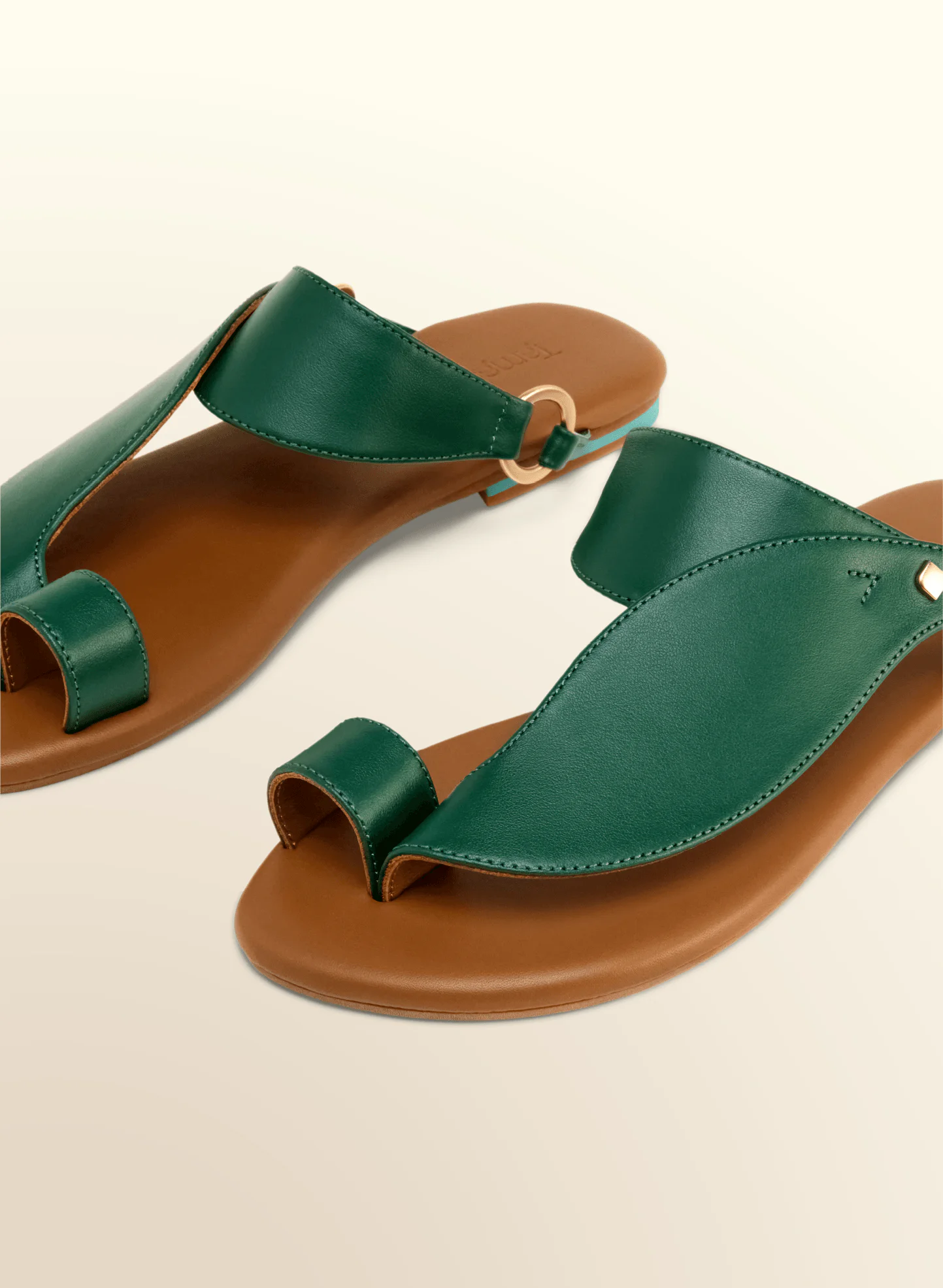 Women sandals Green stylish comfort