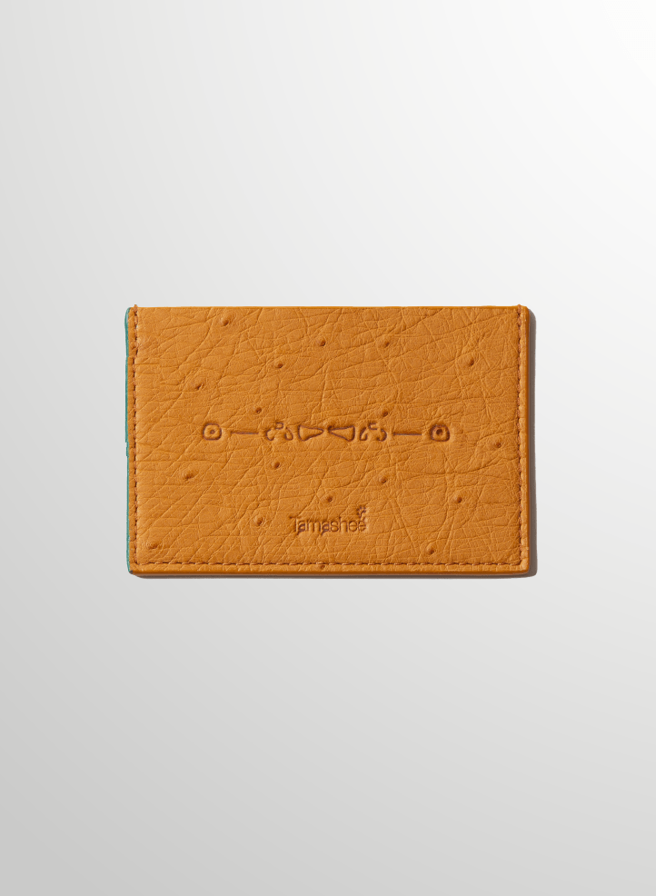 Cardholder  Genuine Camel leather