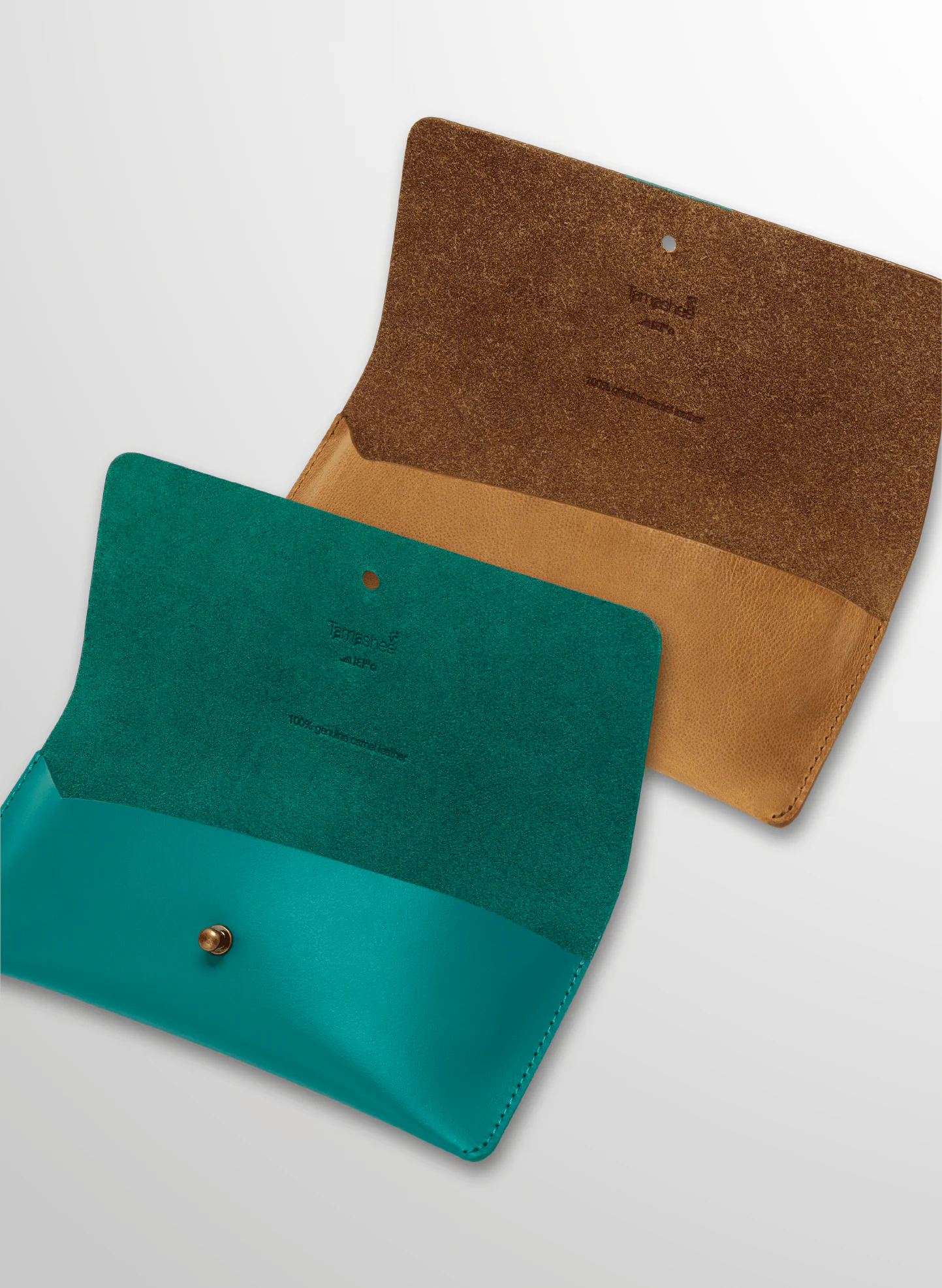 Tamashee Glasses case at Cow Leather with 2 Colors