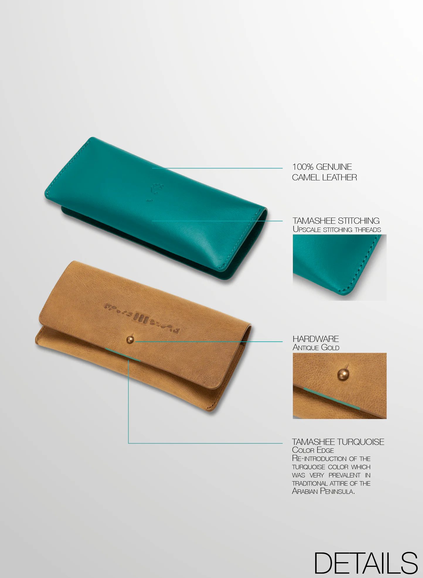 Detail Information about Tamashee Glasses case at Cow Leather