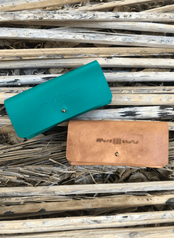 Tradition Tamashee Glasses case at Cow Leather