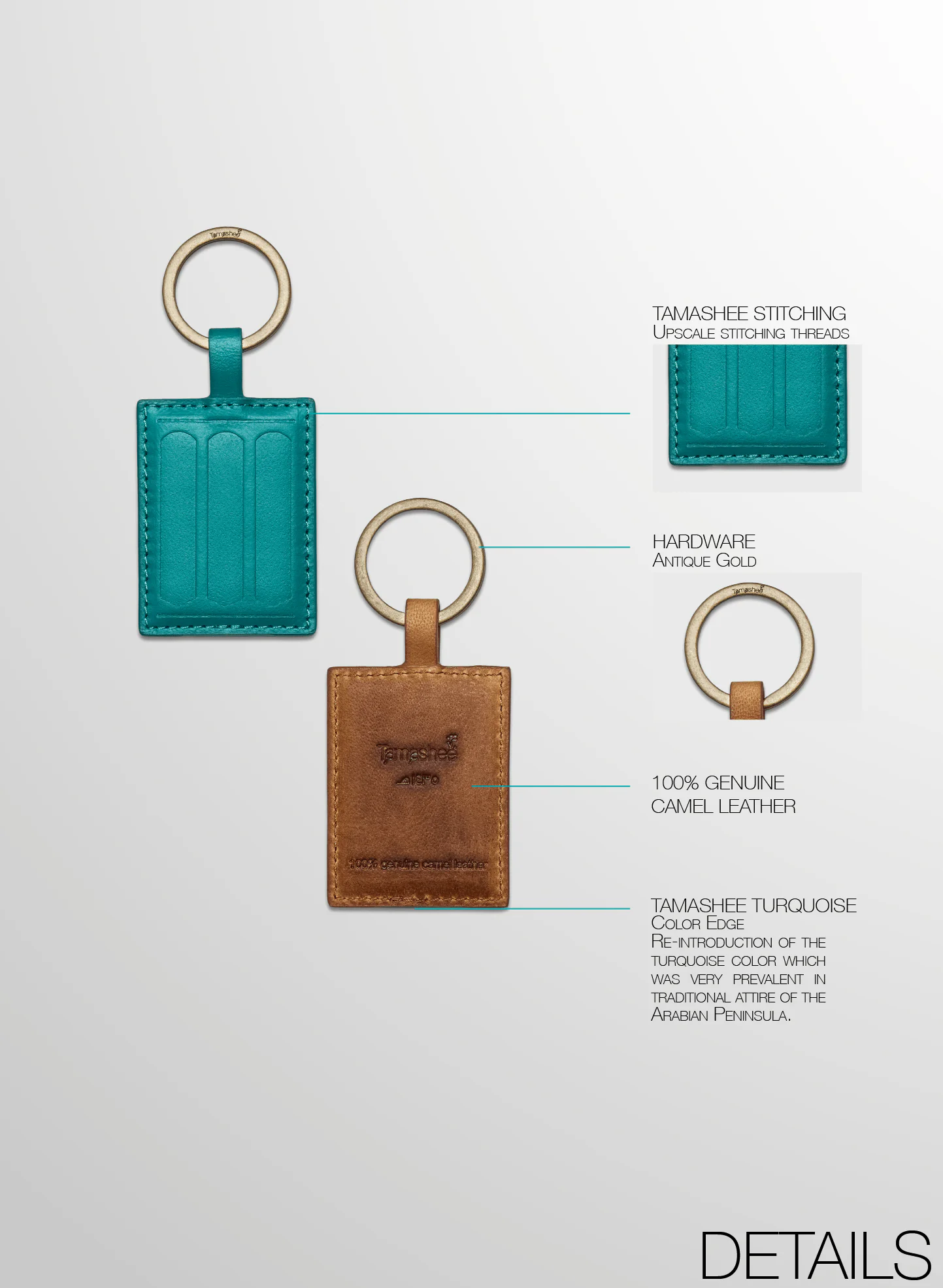 Detail Information about Premium Nature Leather Keyrings