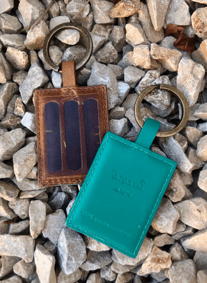 Tamashee Cow Leather Keyrings
