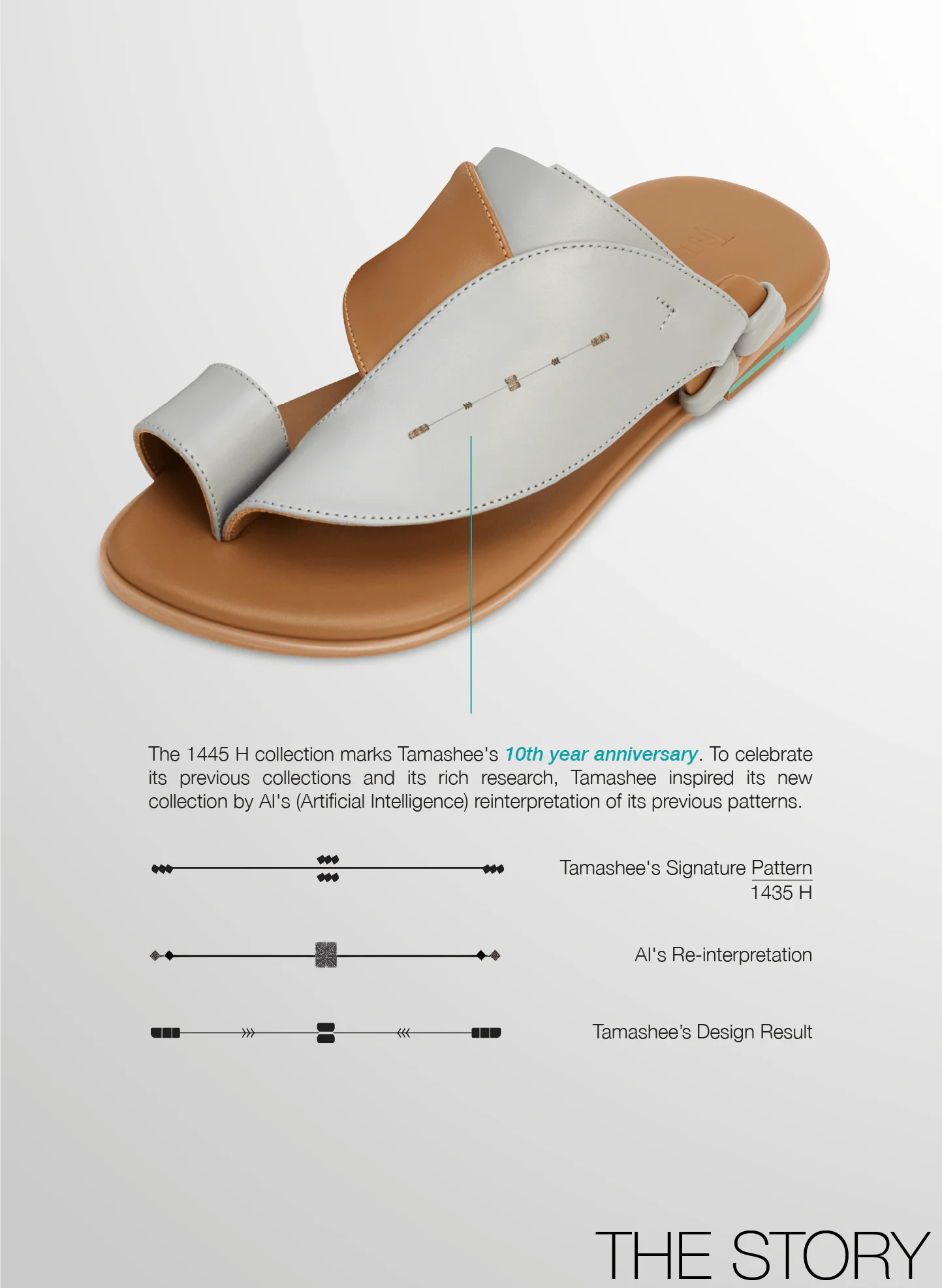 Story of Minna Tamashee stylish Arabic sandals