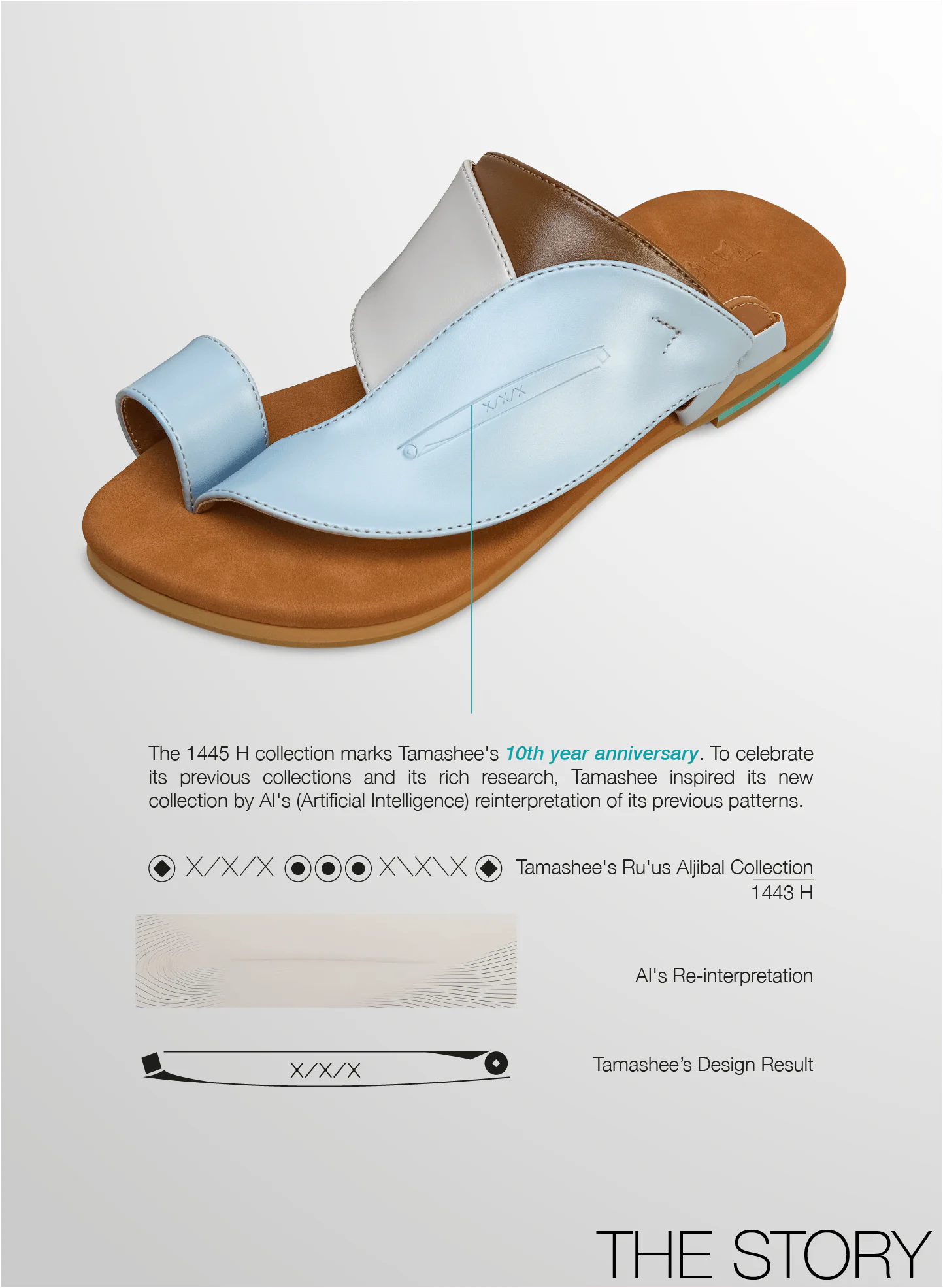 Story of Malih high quality sandals
