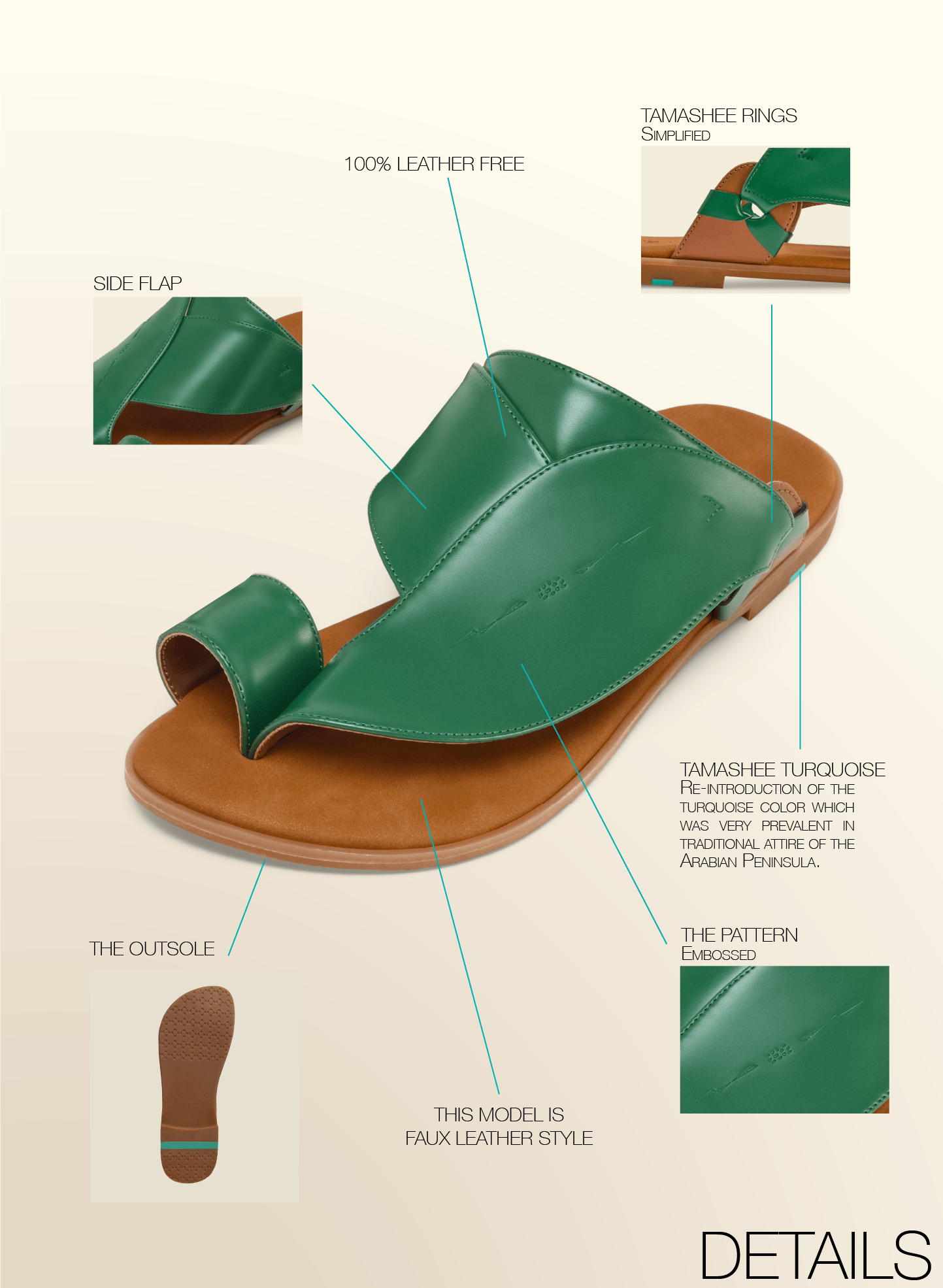 Tamashee Arabic sandals