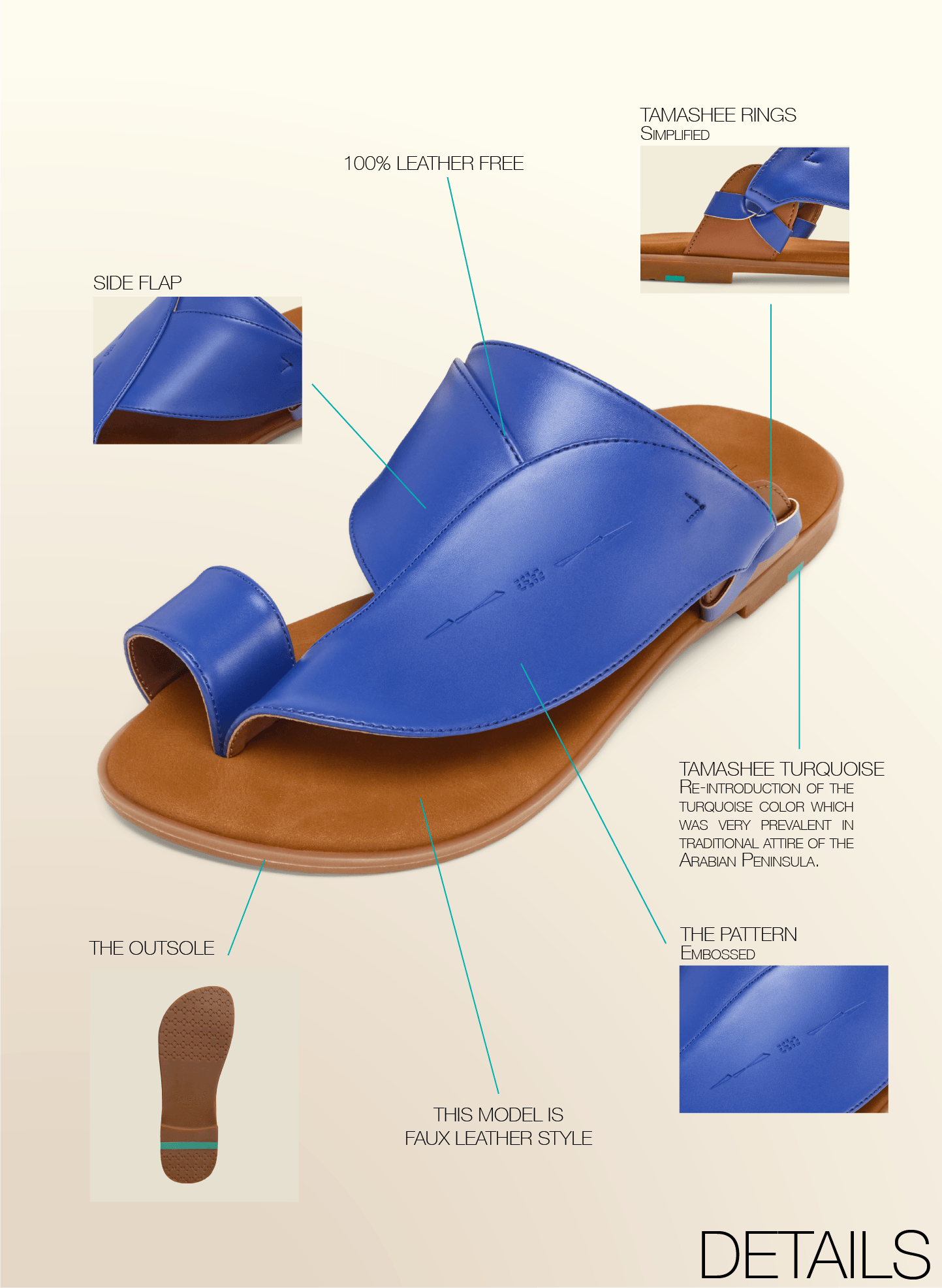 Tamashee Arabic sandals Men