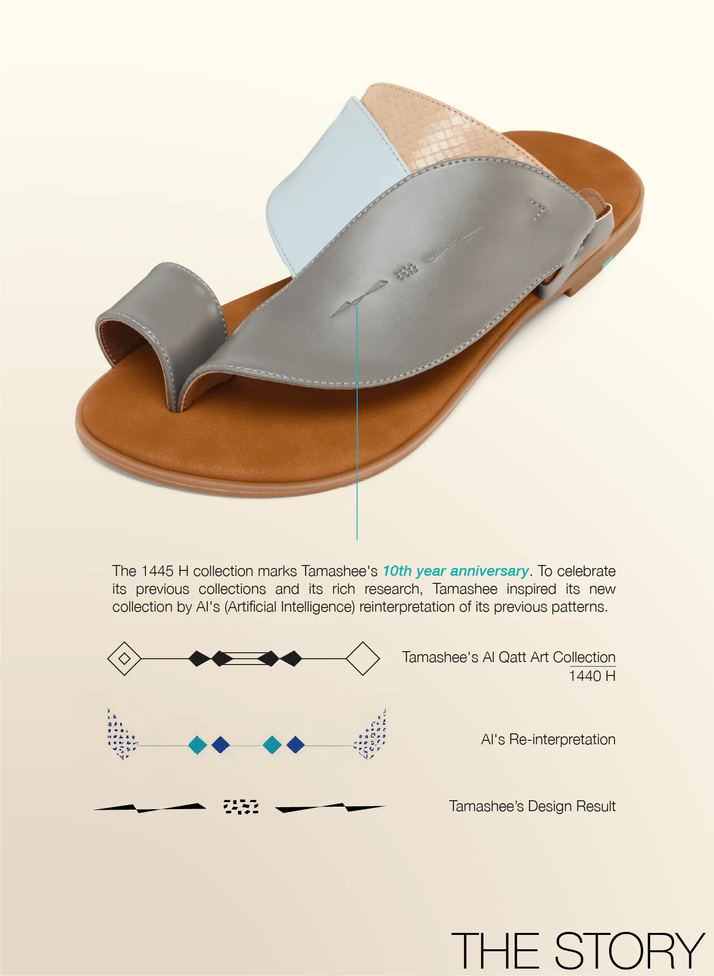 Story of classic Arabic sandals made from cow leather