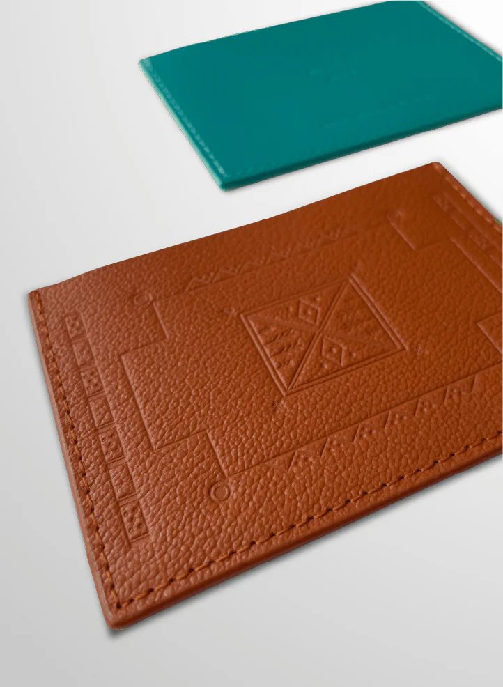 Tamashee حامل البطاقة high-quality leather