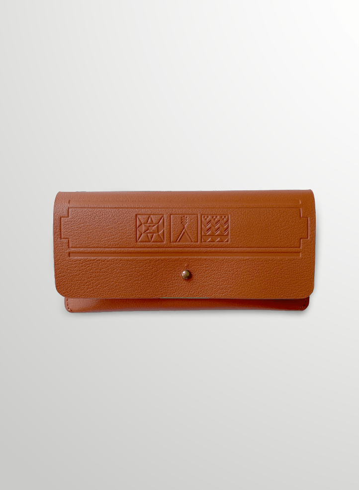 Tamashee Glasses Case Genuine Camel leather