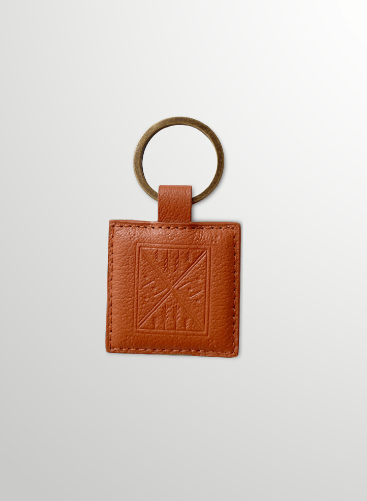 Tamashee Keyring  Genuine Camel leather Accessories