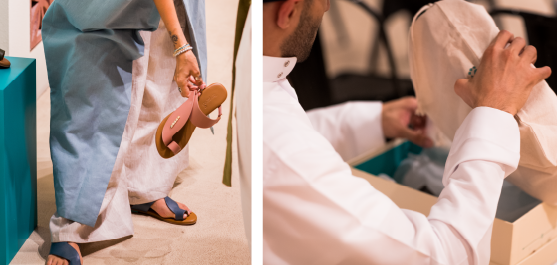 Nurturing Authentic Arabic Sandals