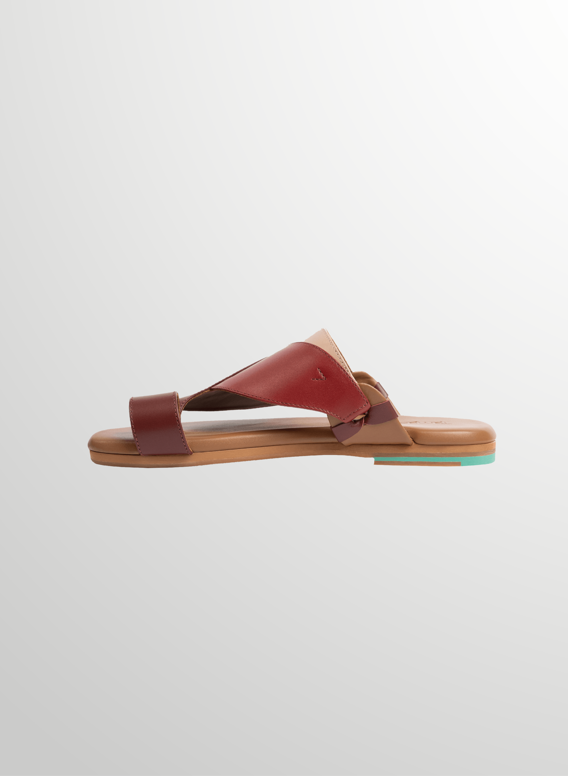Side view of Classic Tamashee Arabic Men Sandals