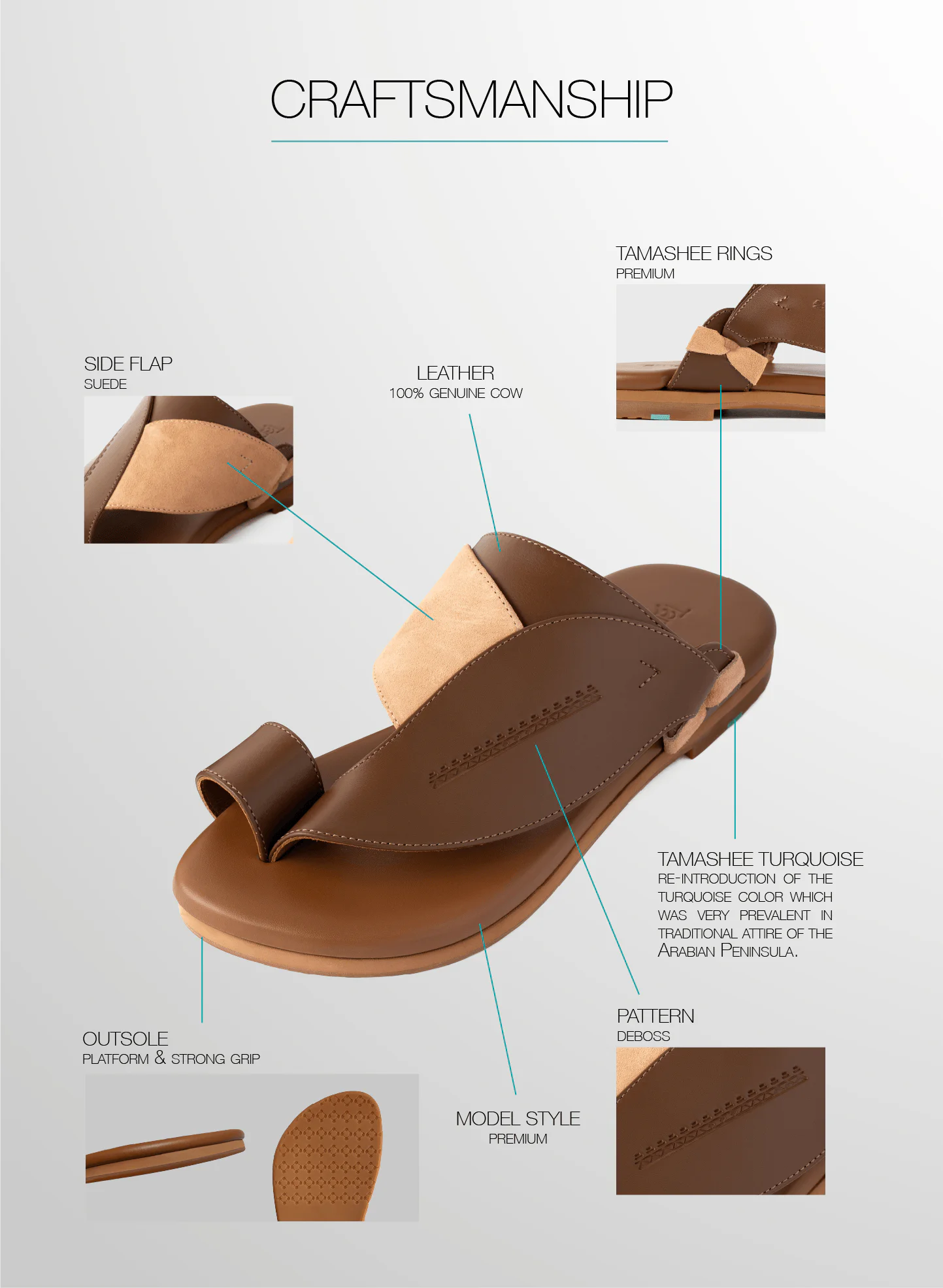 Detail Information With image About Cow Leather Sandals