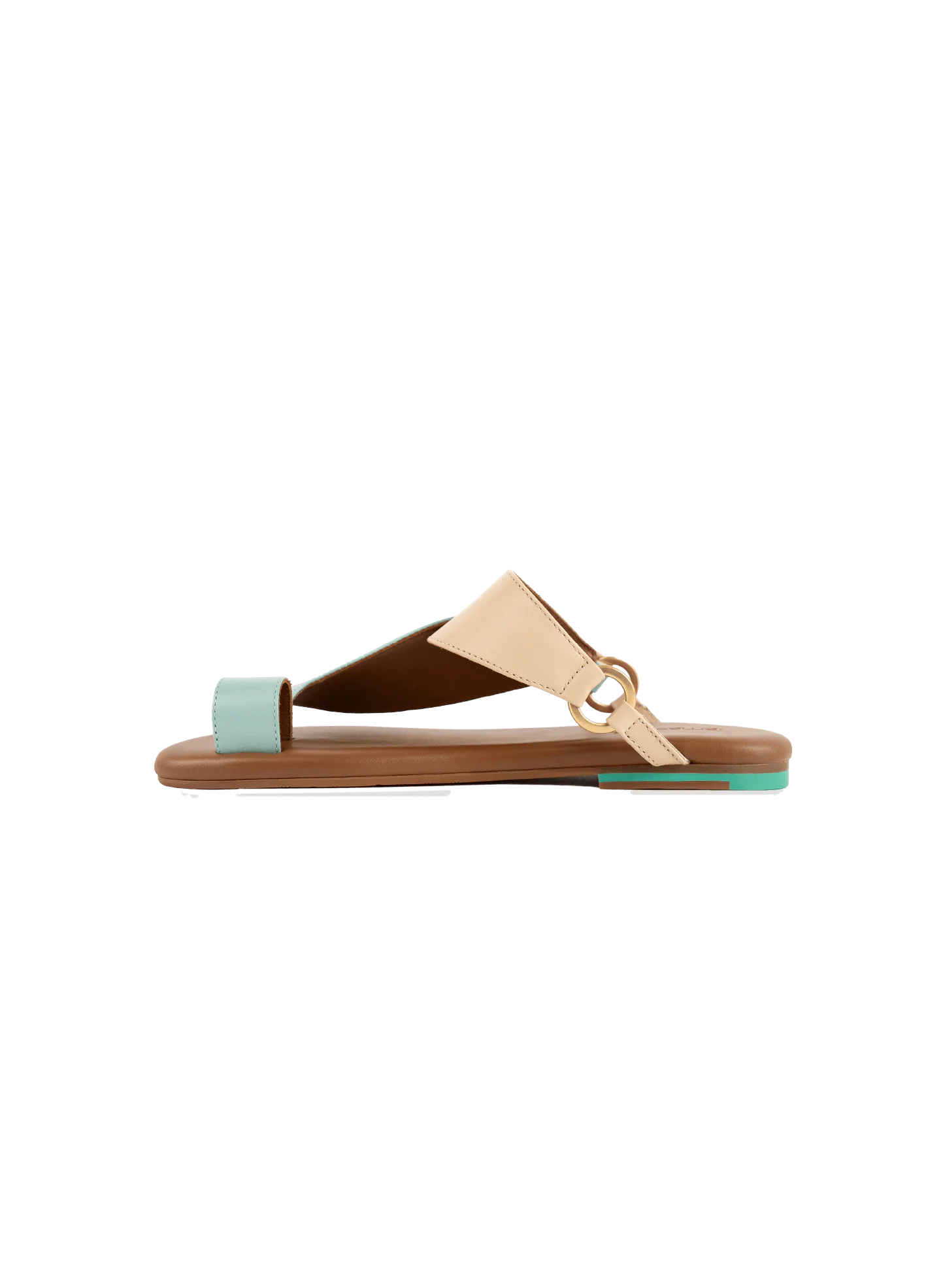 Iron matte gold ring of Ibzeem Arabic Sandals