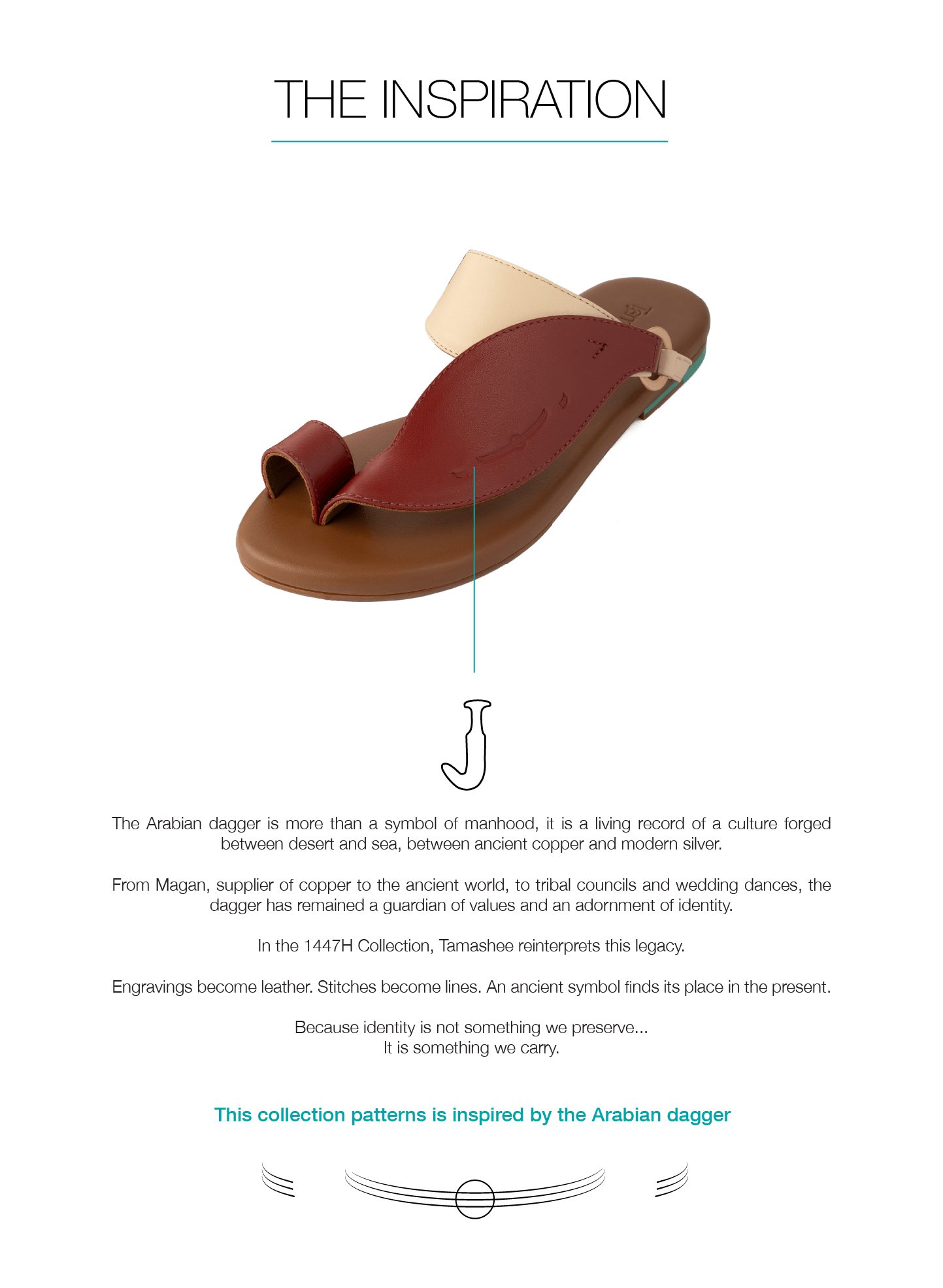 Inspiration of Traditional Burgundy Arabic Sandals