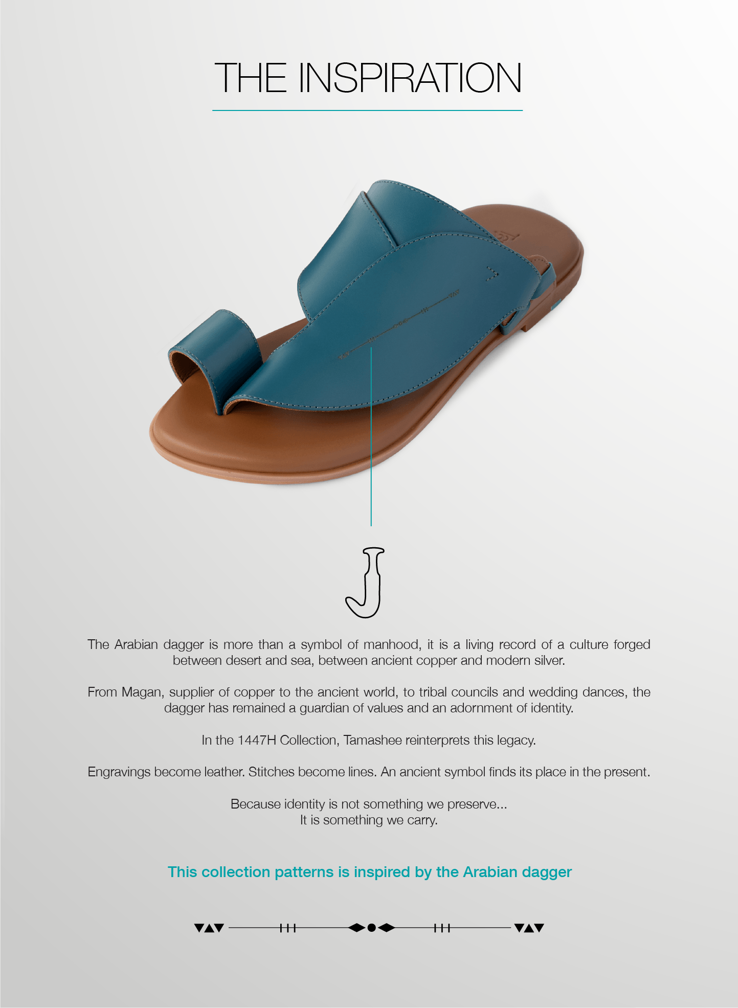 Inspiration of Arabic Sandals for Men