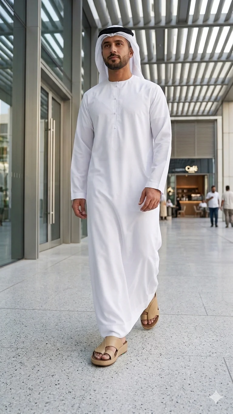Khaleeji inspired sandal